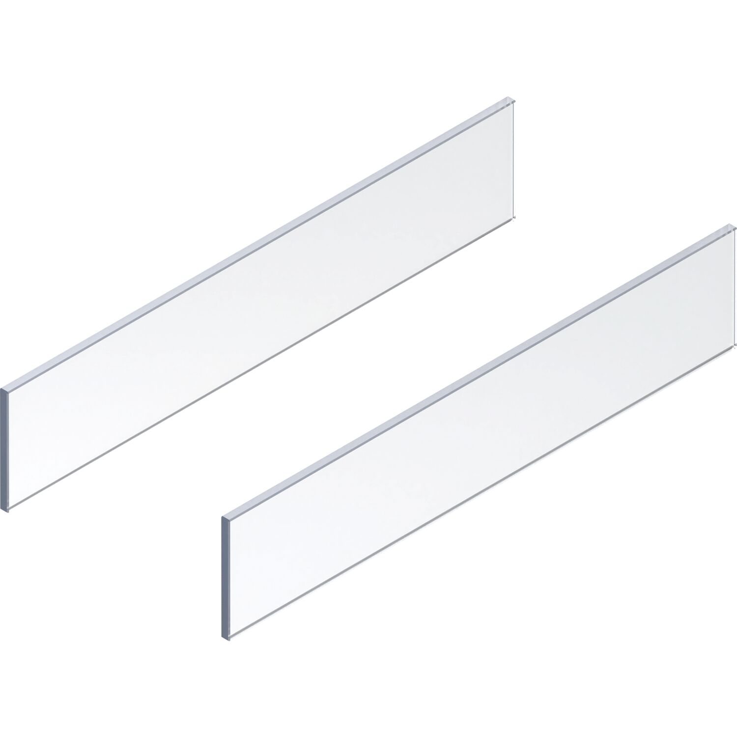 blum MERIVOBOX Einschubelement Seite, NL 550 mm, Glas klar
