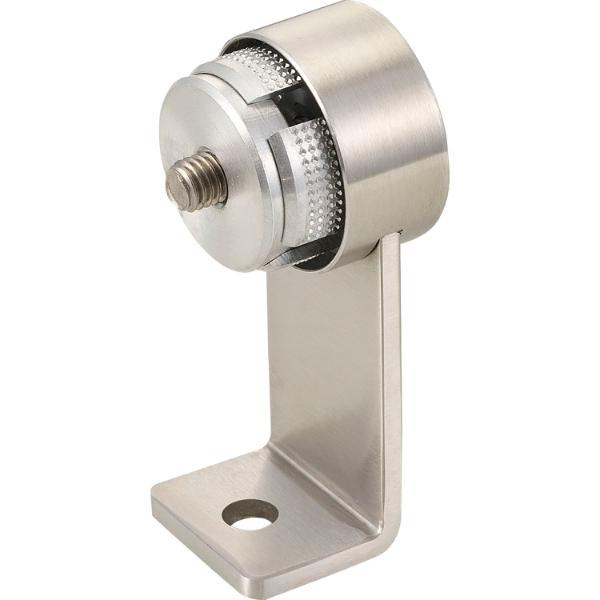 KWS KWS Endstütze WS - gerade Rundrohr für Ø 35 mm, Edelstahl matt