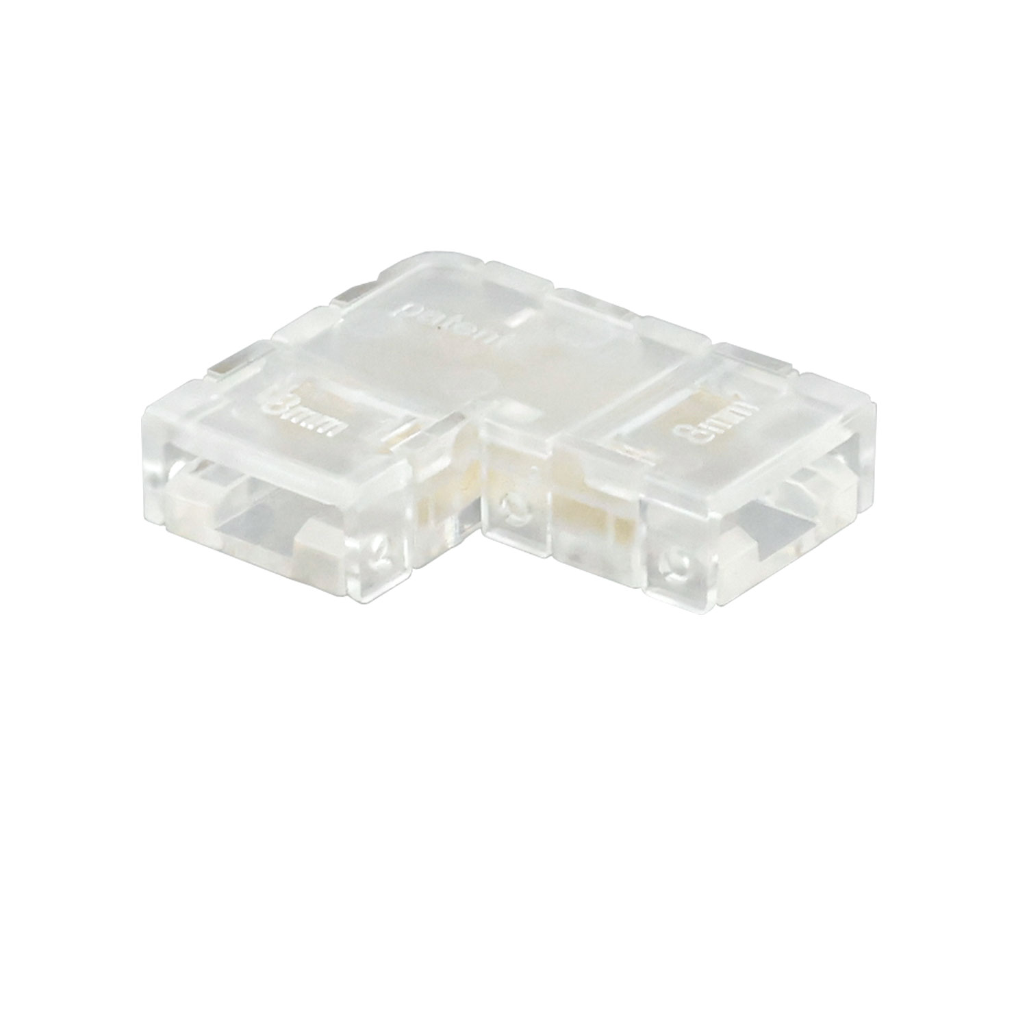 ISOLED Kontakt-Eckverbinder (max. 4A) K2-28 für 2-pol. IP20 Flexstripes mit Breite 8mm