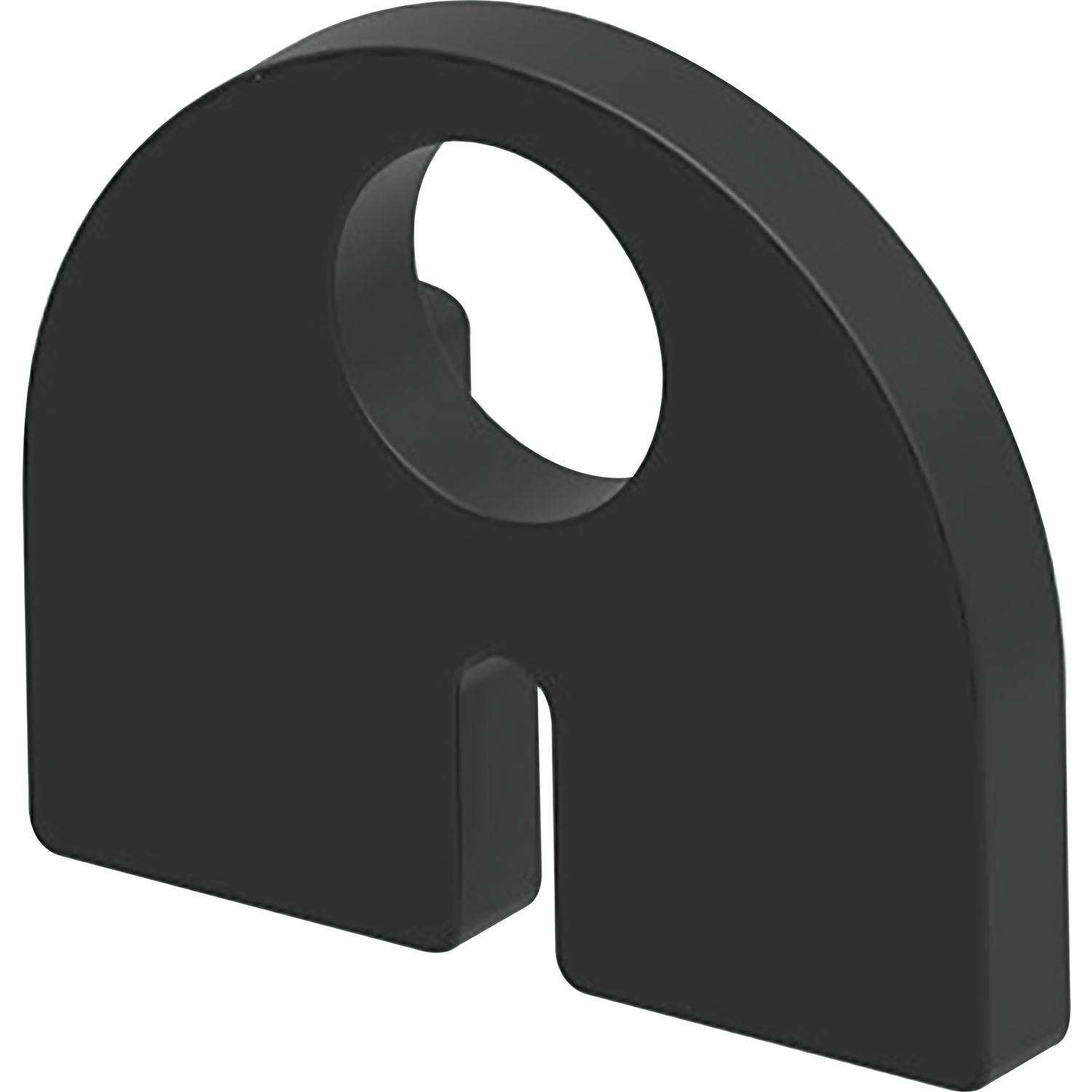 Economy Einlage zu Glasklemmbeschlag Modell 20 für 8 mm Glas, Gummi