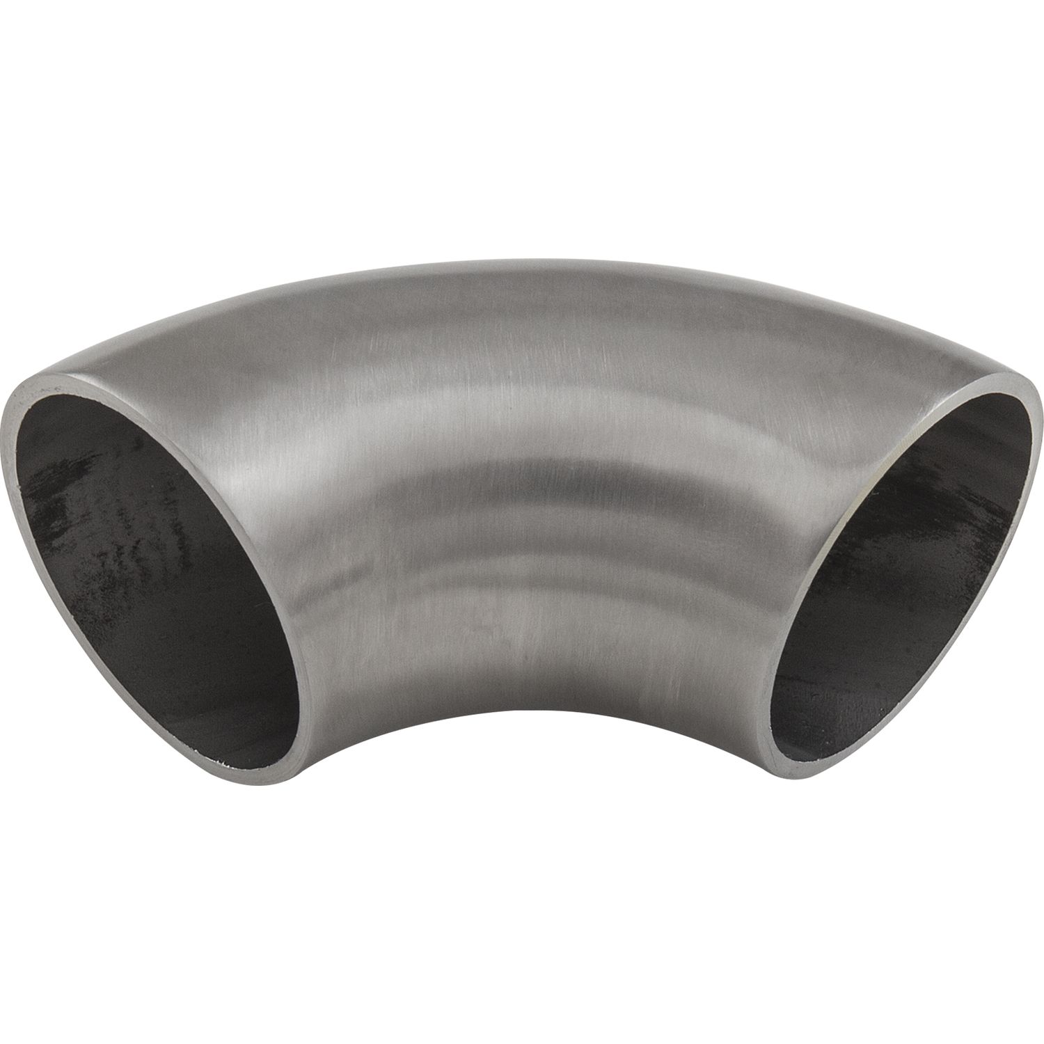 Economy Schweissfitting 90° für Rohr ø 42,4 x 2,0 mm,Edelstahl geschliffen V2A