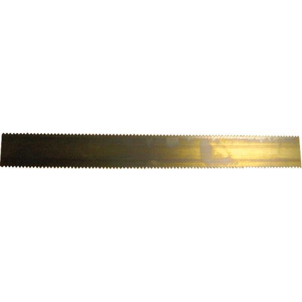 Zahnschiene zu Mutterspachtel Länge 210 mm Zahnung B2