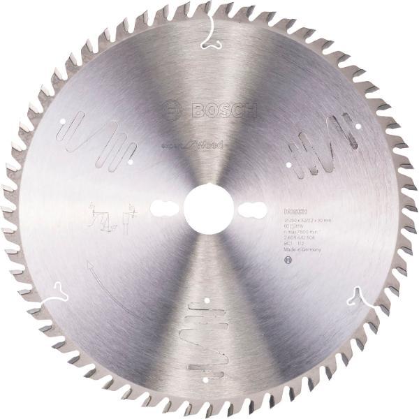 Bosch Kreissägeblatt Expert for Wood ø 250 x 2,2 x 30 mm Zähne 60 (WZ) pos.