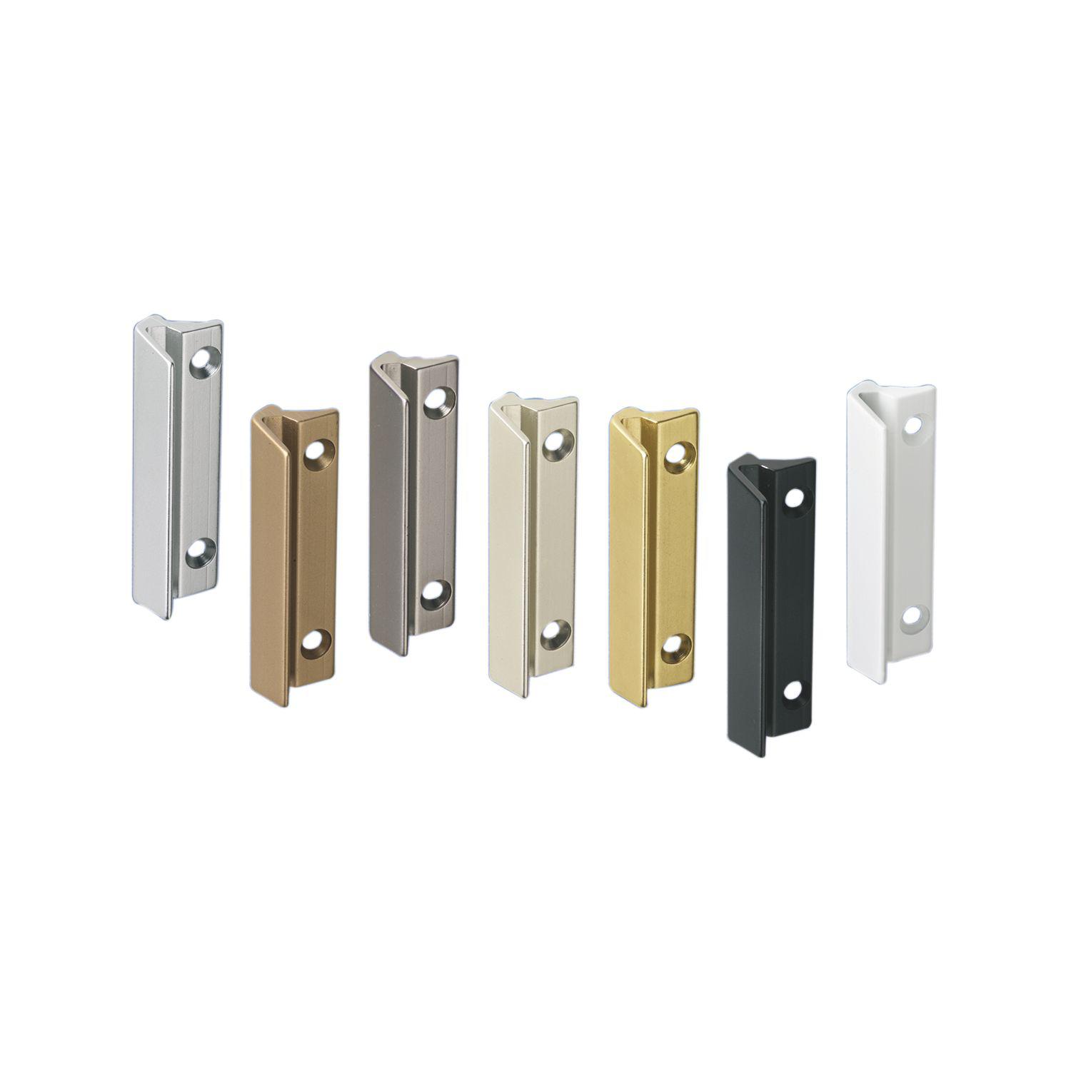 Maco #39589 Balkontürgriff BASE Länge 72mm Aluminium schwarzbraun