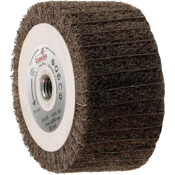 Lukas Lamellenwalze LWM Normalkorund 100 x 50 mm Korn A 106/150 M14 (2Stk)
