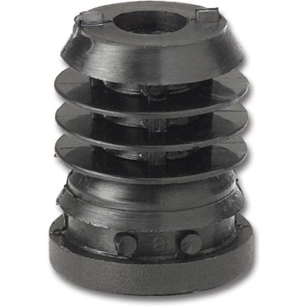 Rohrstopfen für Höhenversteller mit Sechskantmutter M10 x 60 schwarz ()