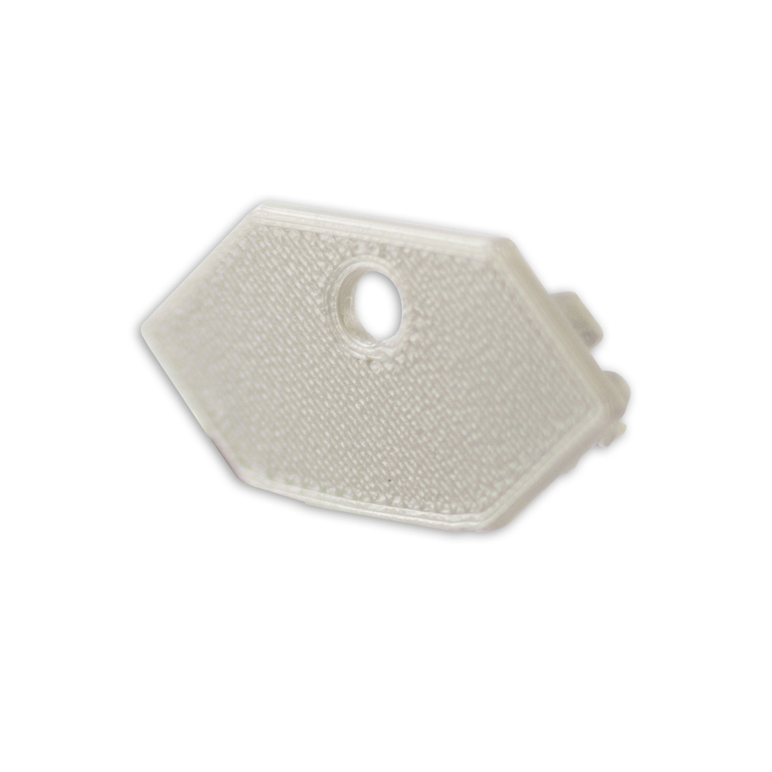 ISOLED Endkappe E207 für LED Fliesenprofil Inneneck mit Kabeldurchführung 1STK