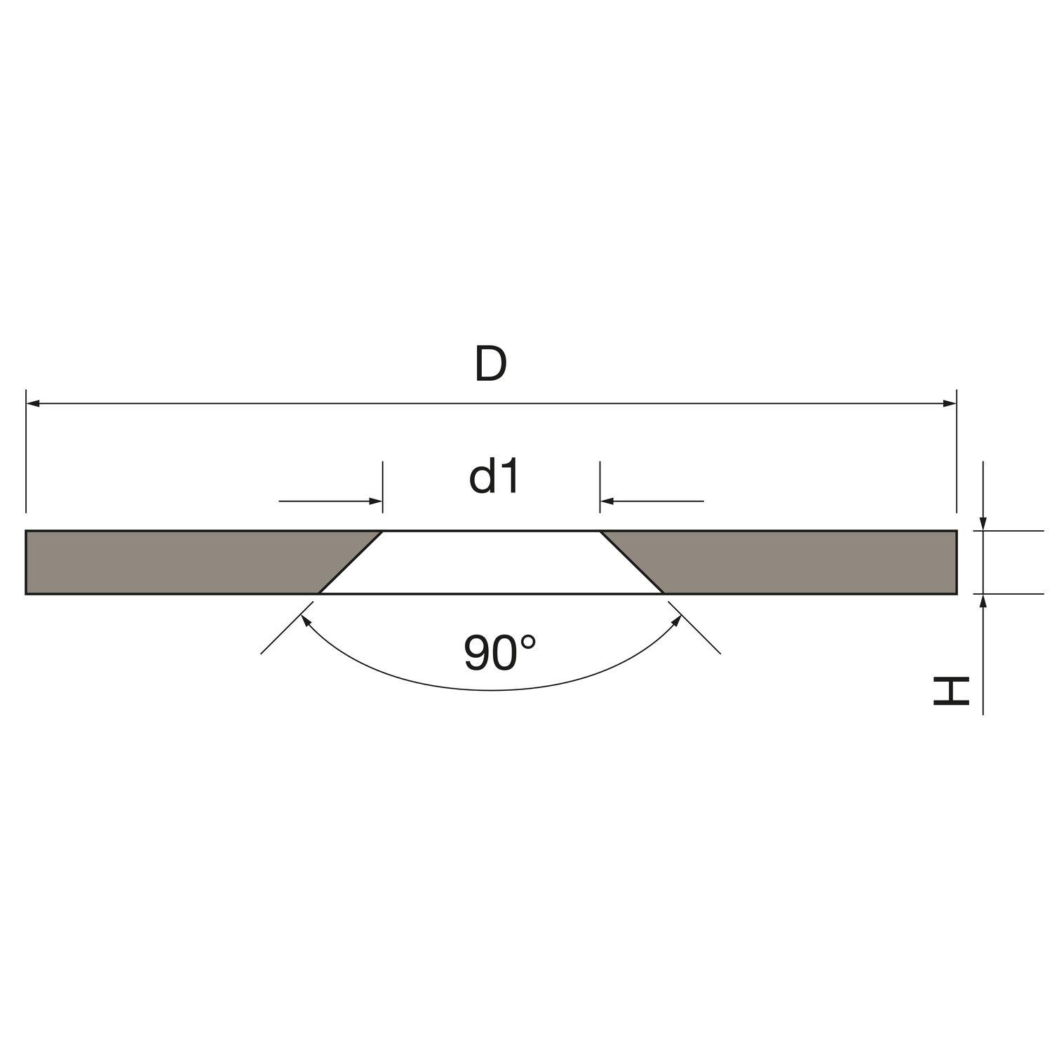 Supermagnete Metallscheibe mit Senkbohrung Ø 15 mm