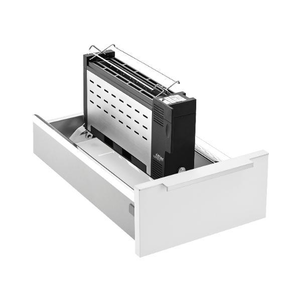 ritter Einbau-Toaster ET-10, 900 Watt, 230/240 V, Edelstahl/KS schwarz