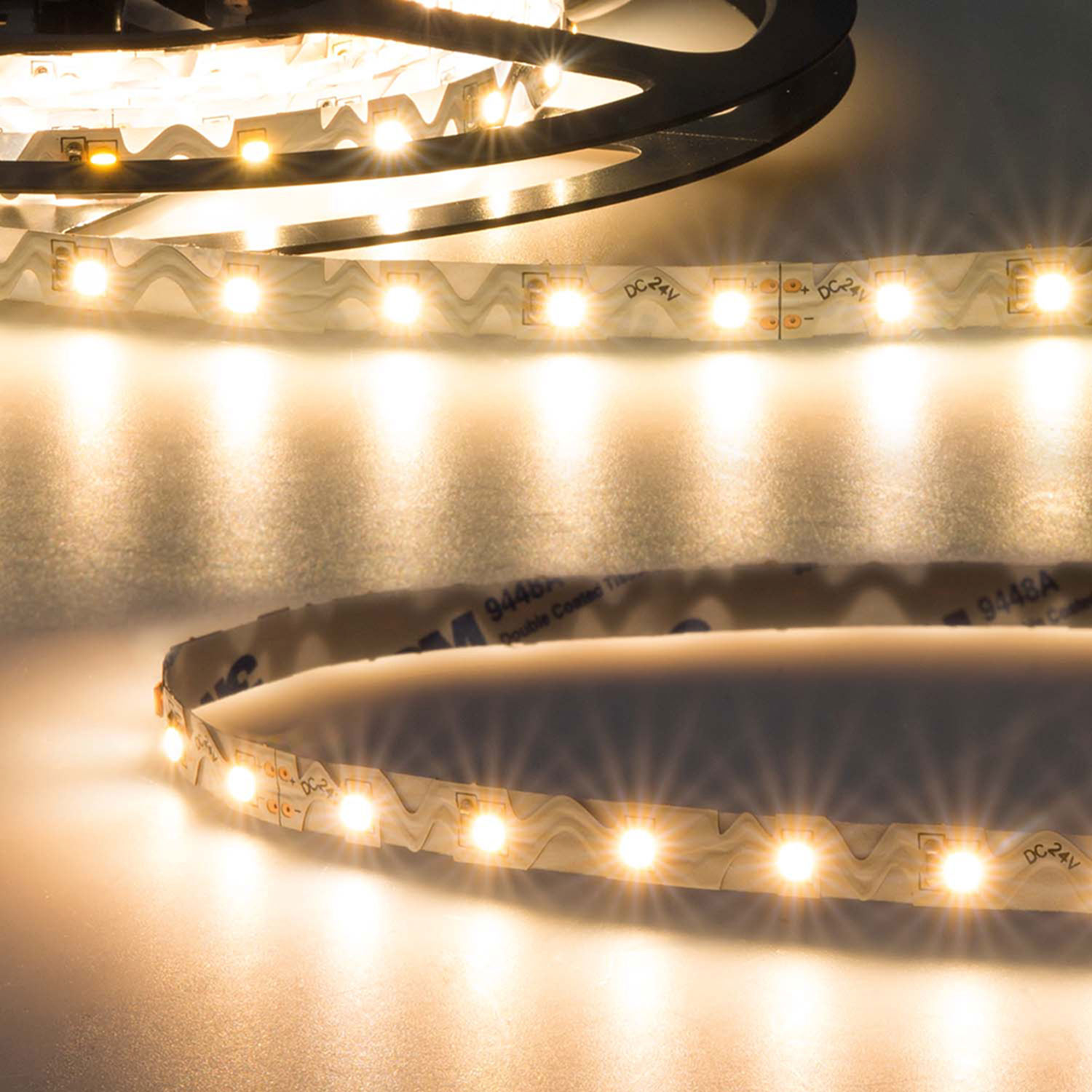 ISOLED LED CRI930 Flexband Curve 24V 12W IP20 3000K für Winkel und Ecken 5m Rolle 60 LED/m