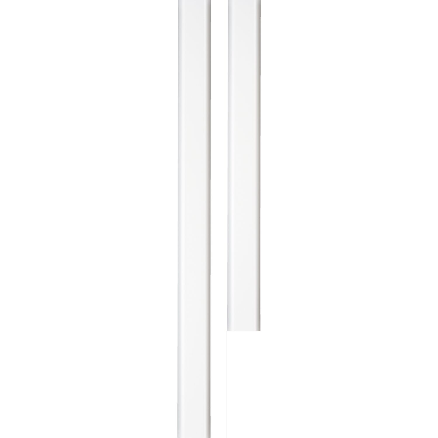 ABUS Riegelstangen-Set zu Fenster-Stangenschloss FOS550 weiß L= 750 / 1180 mm