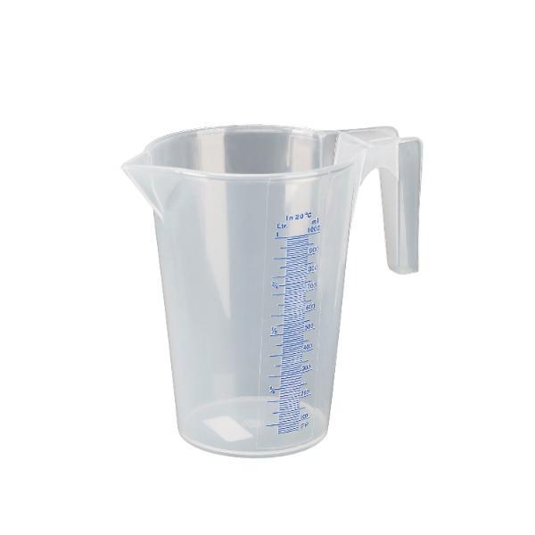 Pressol Messbecher transparent Polypropylen Inhalt 1,0 Liter