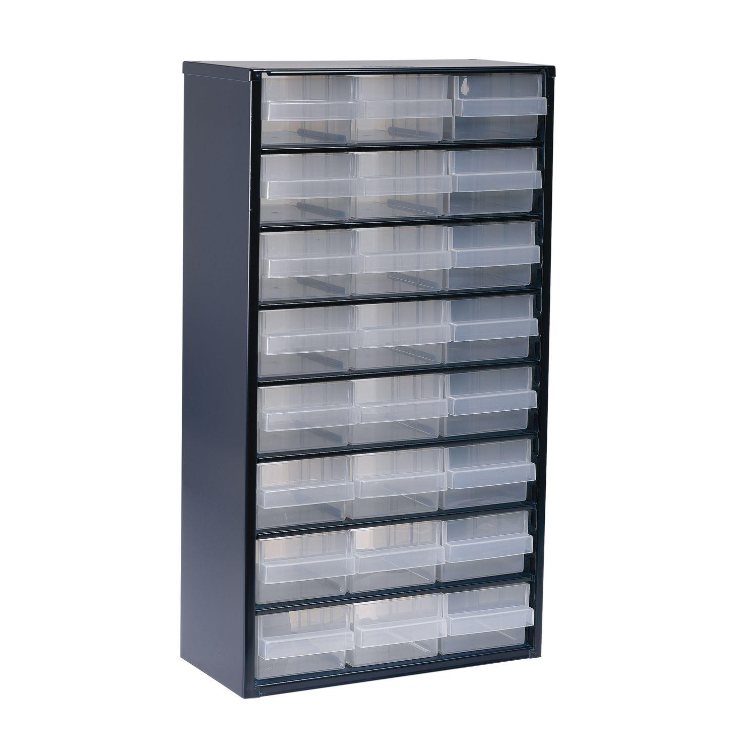 raaco Schubladenmagazin 1224-02 mit 24 Schubladen 552 x 306 x 150 mm