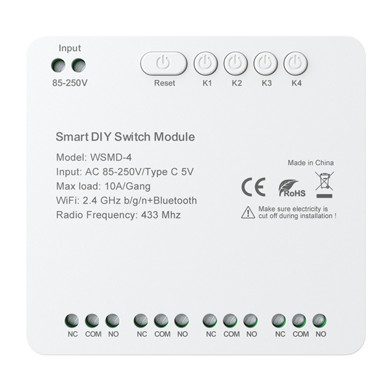 Avatto DIY WSMD-4 250V smart Schaltmodul