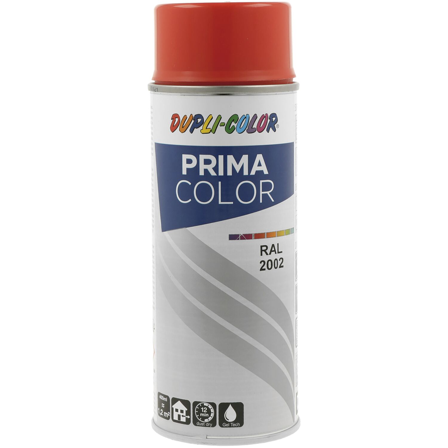 Dupli-Color Lackspray Prima 400ml blutorange glänzend RAL 2002 (400 ml)