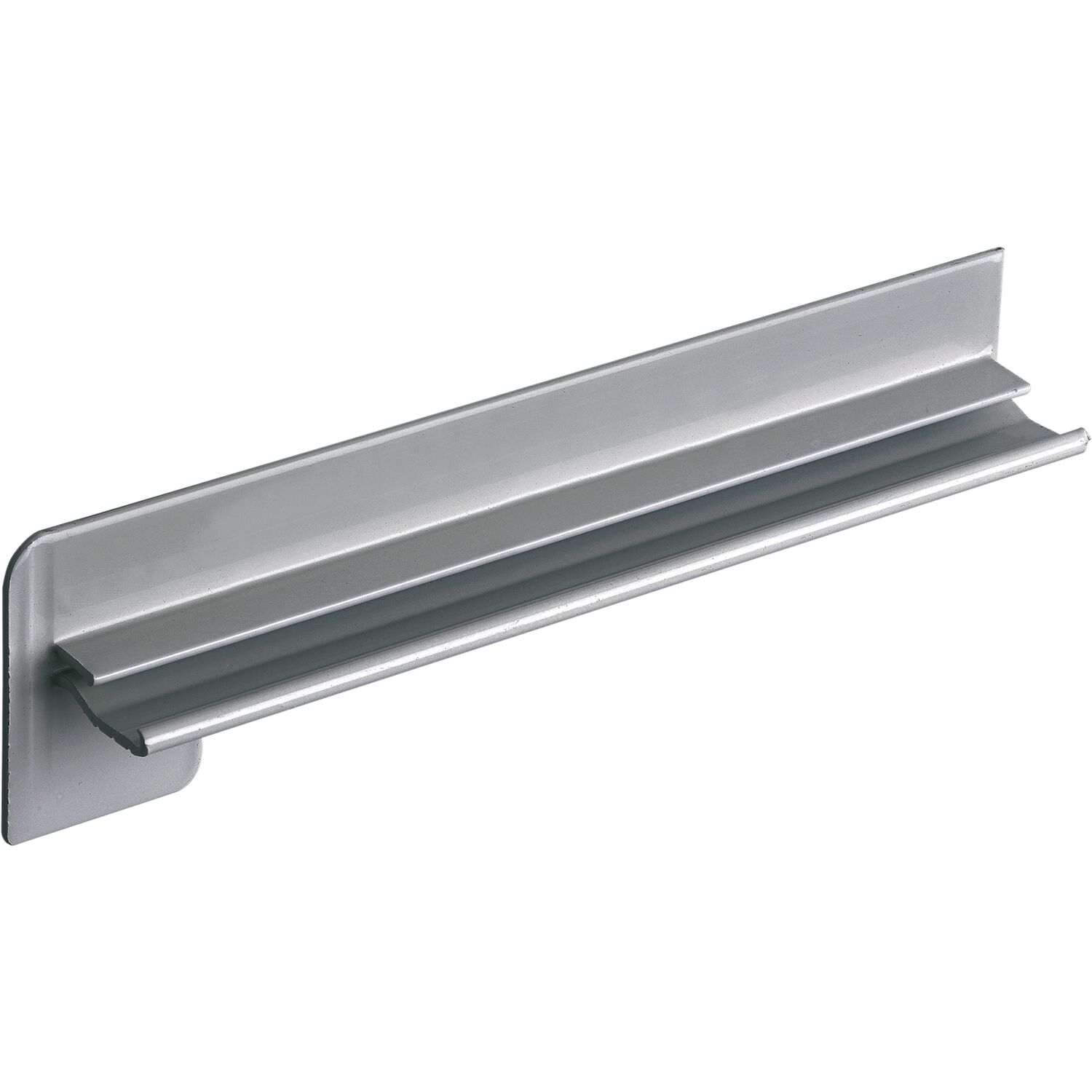 solido Seitenabschlüsse FB 25 Sichtbeton Alu graualuminium lackiert 300 mm