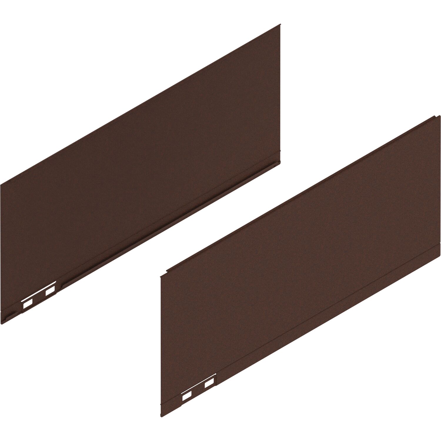 blum LEGRABOX special edition Dekorelement Höhe C, NL 400 mm, Noble Rust