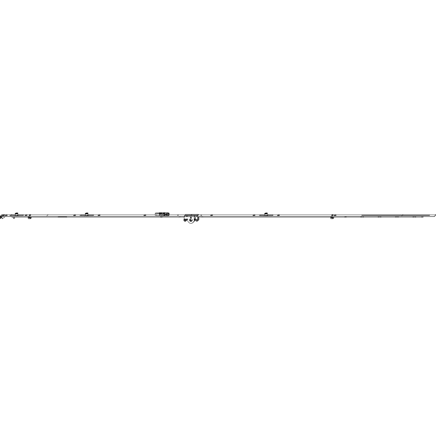Maco #206847 MACO MM DK-Getriebe fix, EH, DM 15 mm, 3iS, FFH 1341-1590 mm (206847)