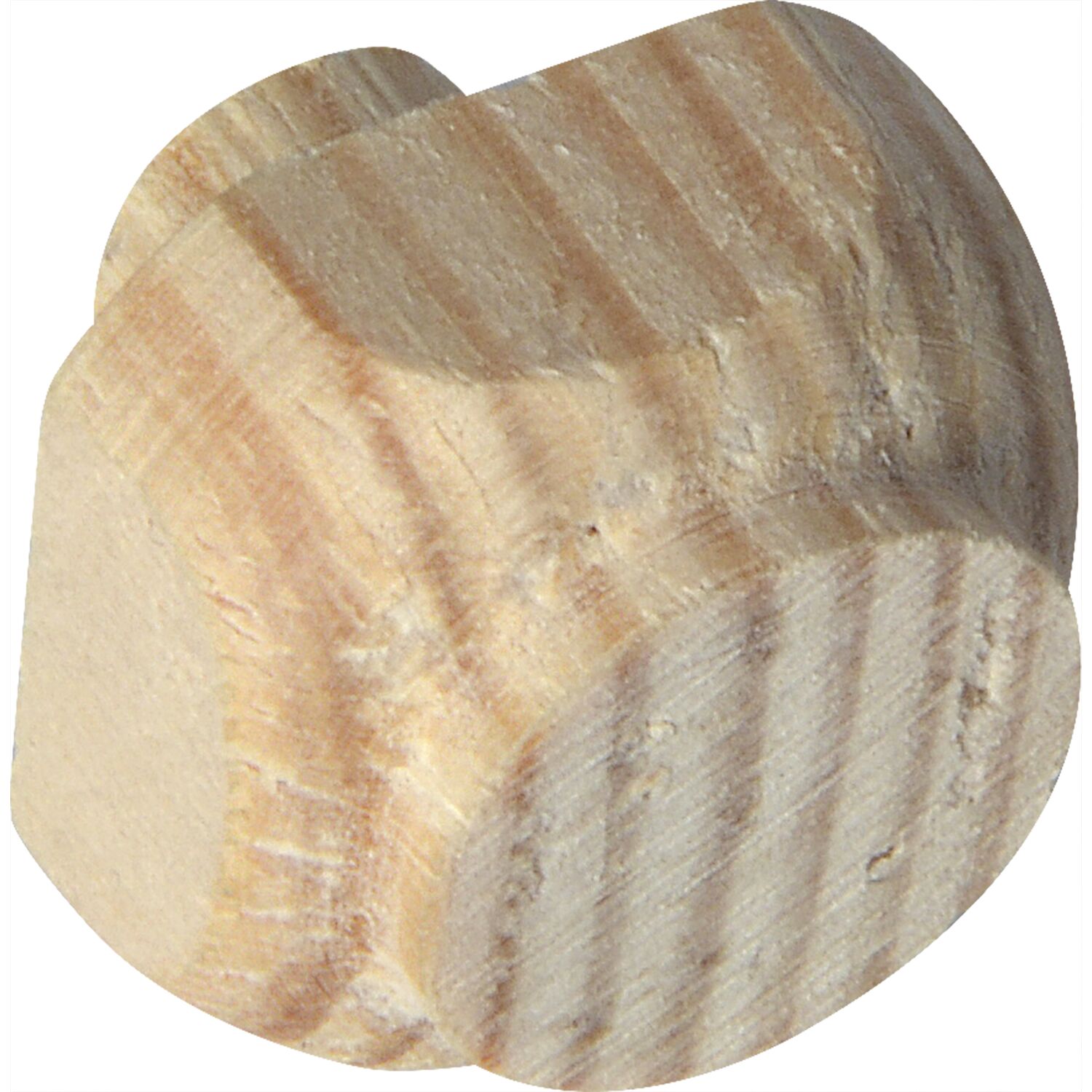 ninka Holzziernagel Breite 20, Höhe 20, Zapfen ø 10, Zapfenlänge 8 mm, Kiefer roh