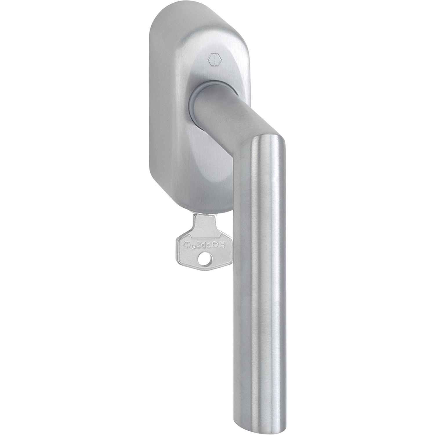 Hoppe Fenstergriff AMSTERDAM SecuSelect Vierkant 7x37mm Edelstahl matt