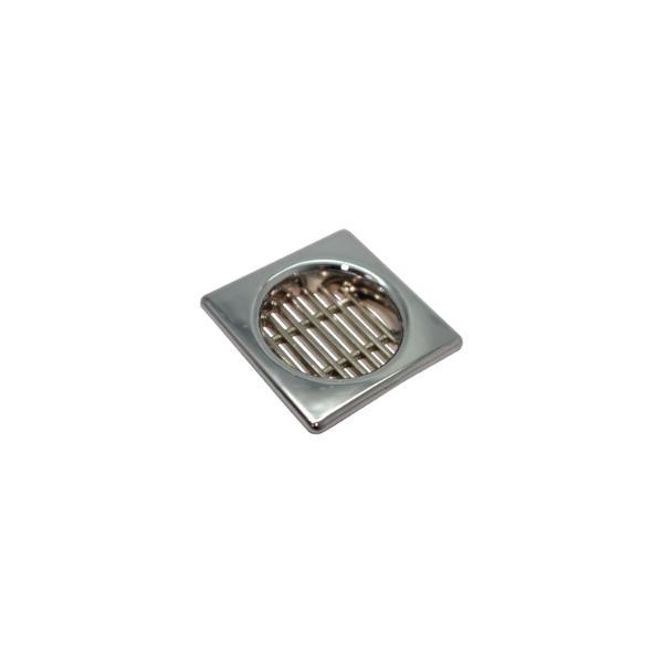 ninka Lüftungsgitter ø 36 mm/43 x 43 mm Kunststoff verchromt