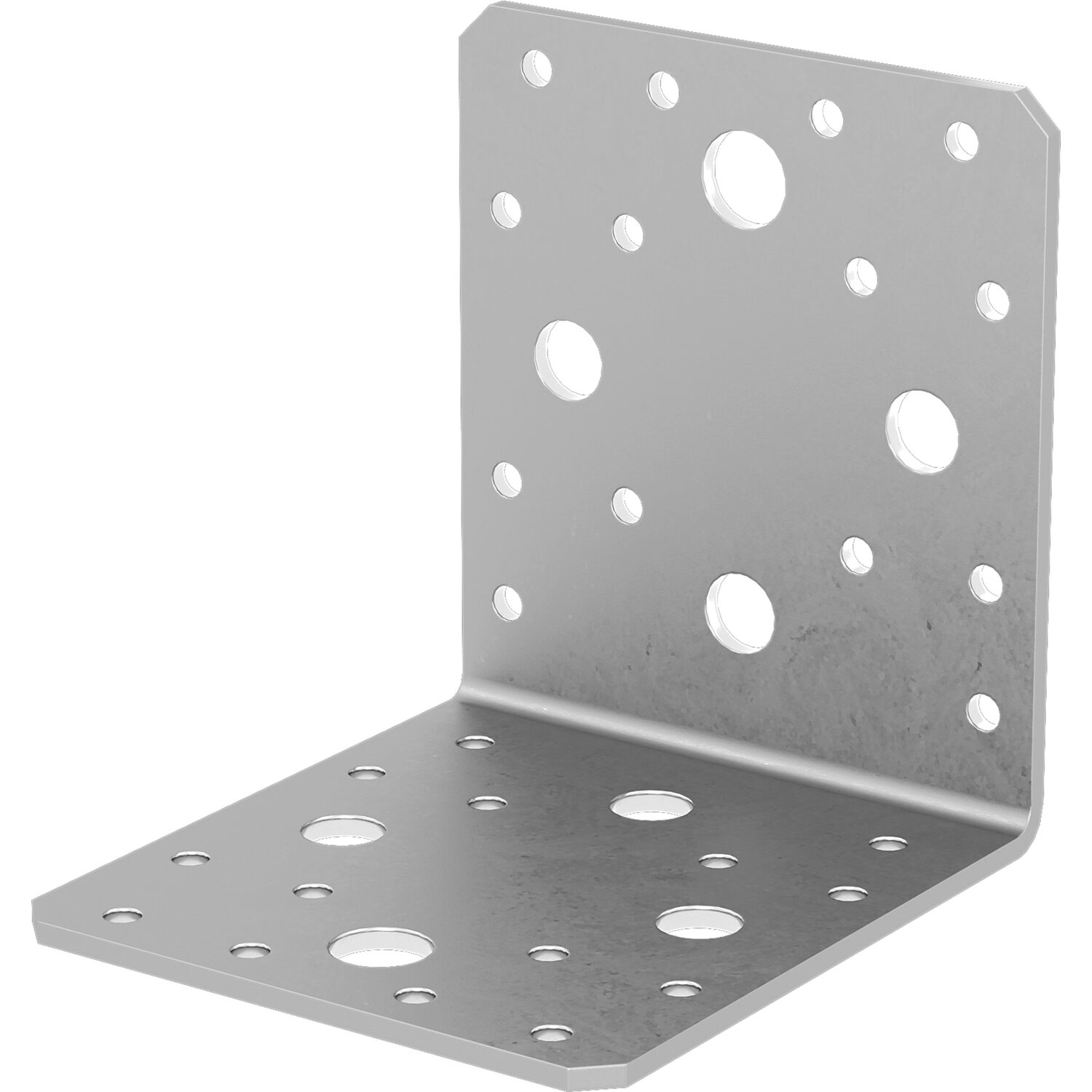 GH Winkelverbinder 90/100S ohne Steg / 100x90x100x3 - Stahl feuerverzinkt