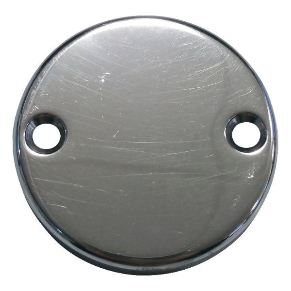 Grundmann Blindrosette WG AB6 aufschraubbar, ø 51 mm, Aluminium poliert