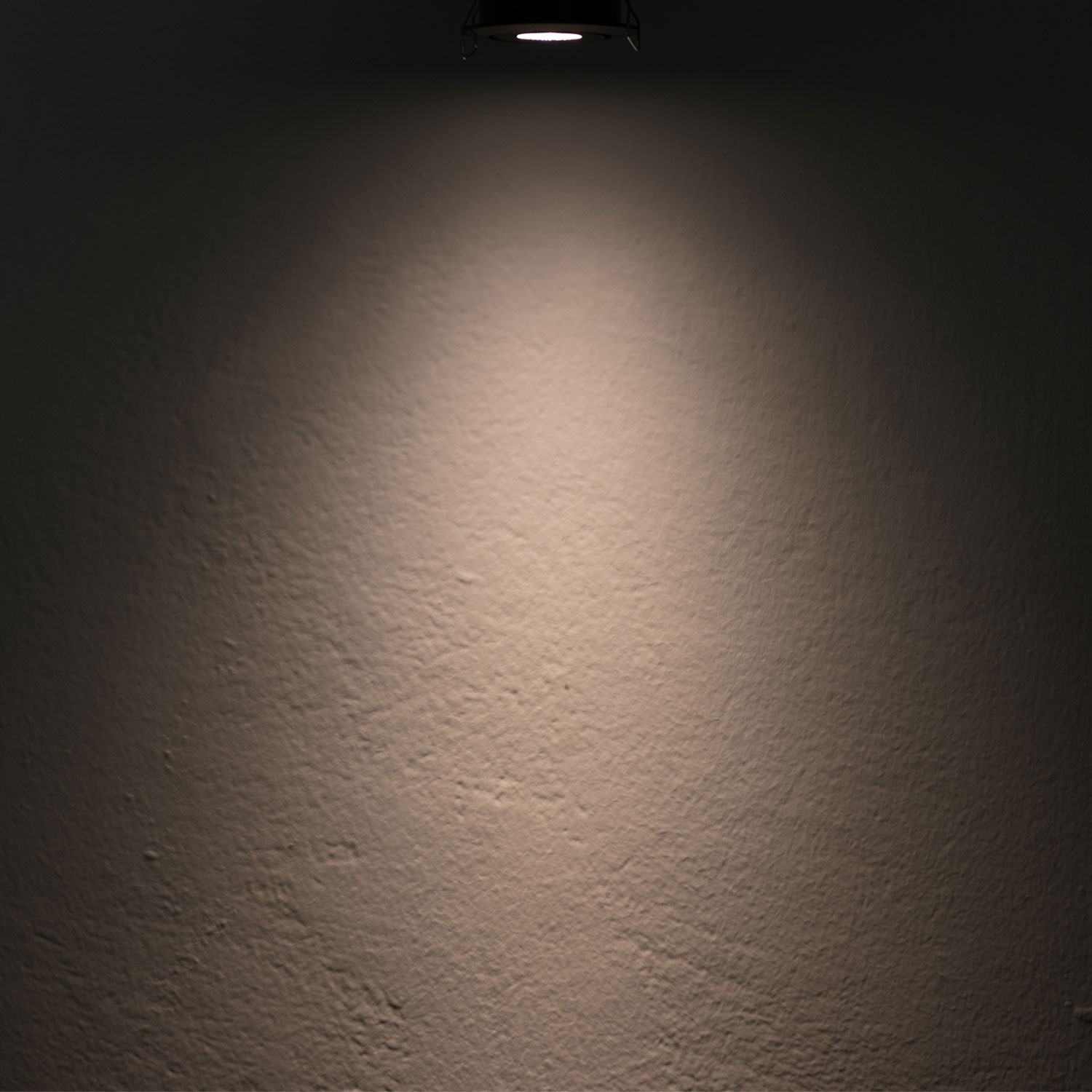 ISOLED LED Einbauleuchte MiniAMP schwarz 3W 12V DC warmweiß dimmbar 100cm Kabel