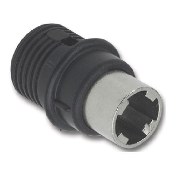 Hekna Zylinder-Druckschloss 6026 E Gehäuse Kunststoff schwarz