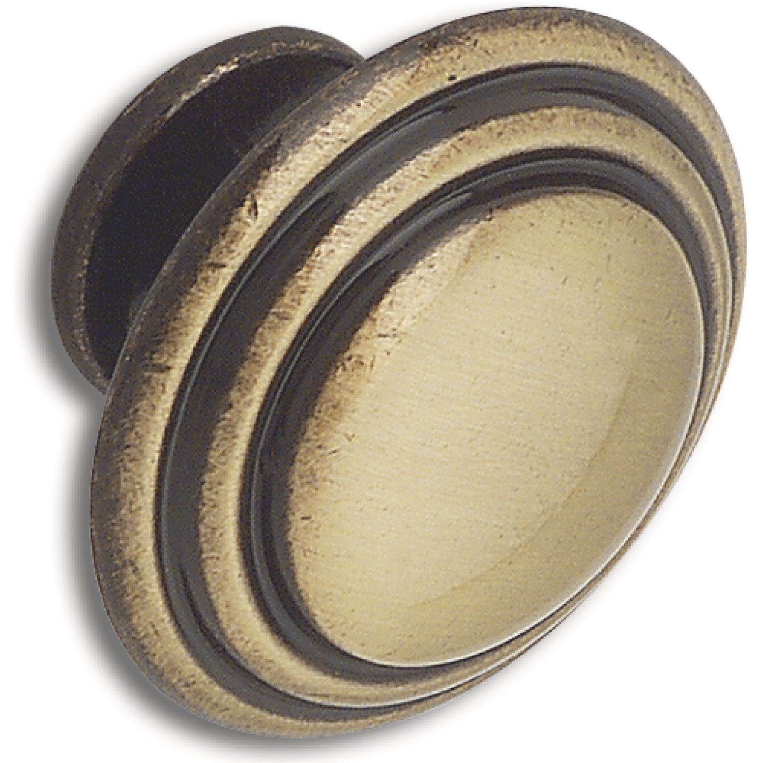 SIRO Knopf Tacoma ø 35 mm, Tiefe 24 mm, ZN altmessing patiniert ()