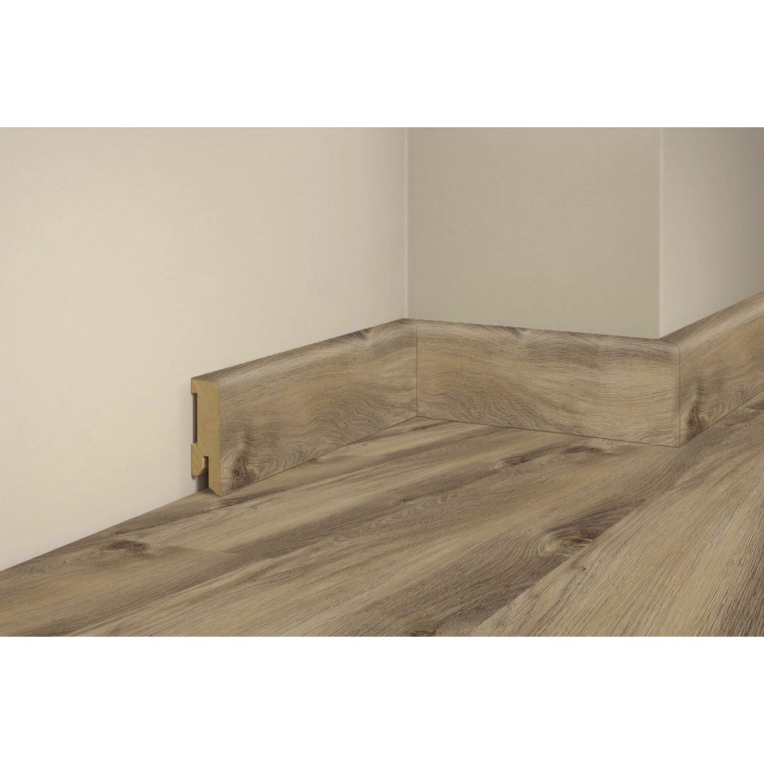 solido Vinyl Sockelleiste Eiche Arkansas 16/50