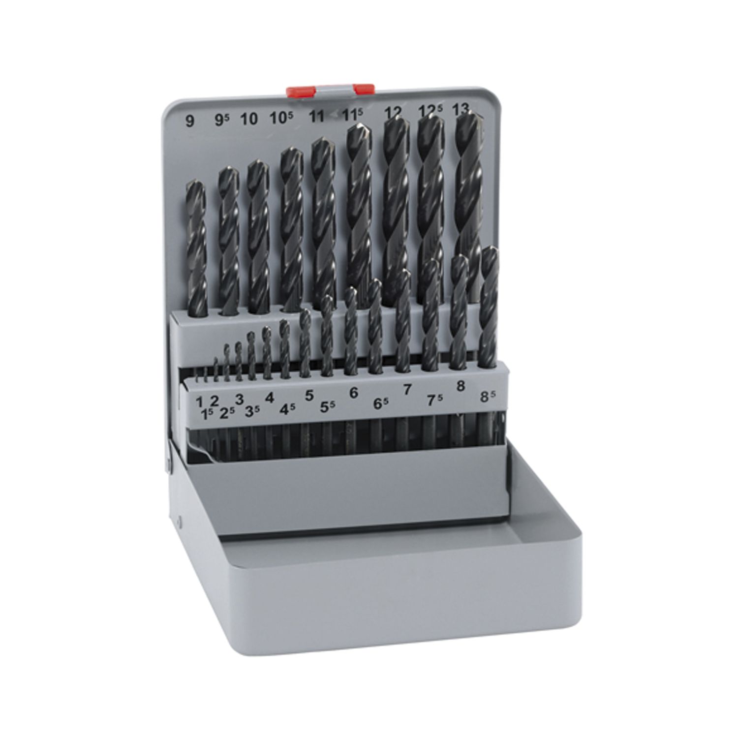 Maykestag Bohrer-Kassette DIN338RN HSS ø 1-13 mm 25-teilig