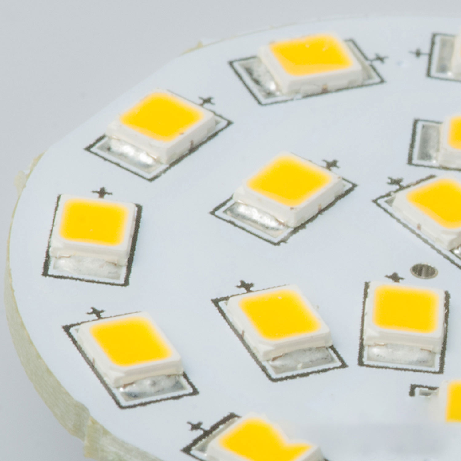 ISOLED G4 LED 21SMD 3W warmweiß Pin seitlich