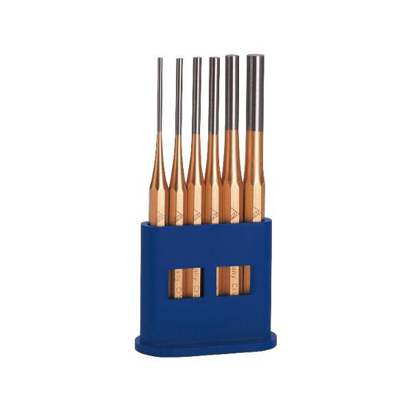 Rennsteig Splintentreiber-Satz achtkant DIN 6450 6-teilig in Box