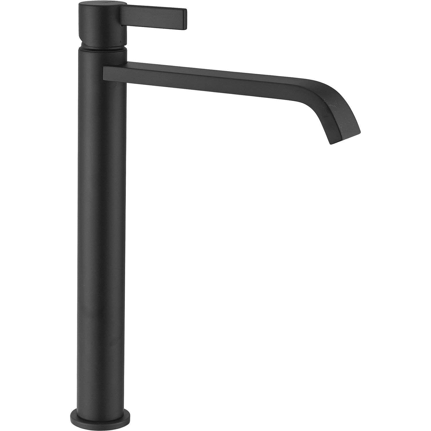 SOLIDO Waschtischarmatur Mooi XL druckfest, Schwarz matt