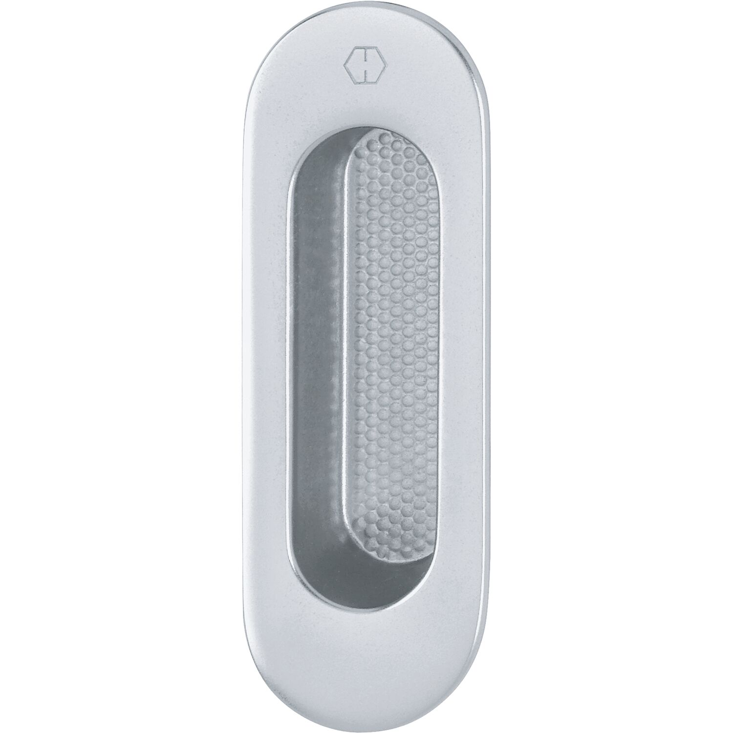 Hoppe HOPPE Hebeschiebetürmuschel OMEGA außen oval, Aluminium silber eloxiert