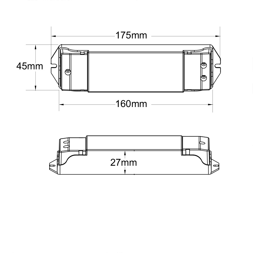 ISOLED Sys-Pro Push/Funk Mesh Multi-PWM-Dimmer 1 Kanal 12-24V DC 15A 36-48V DC 10A