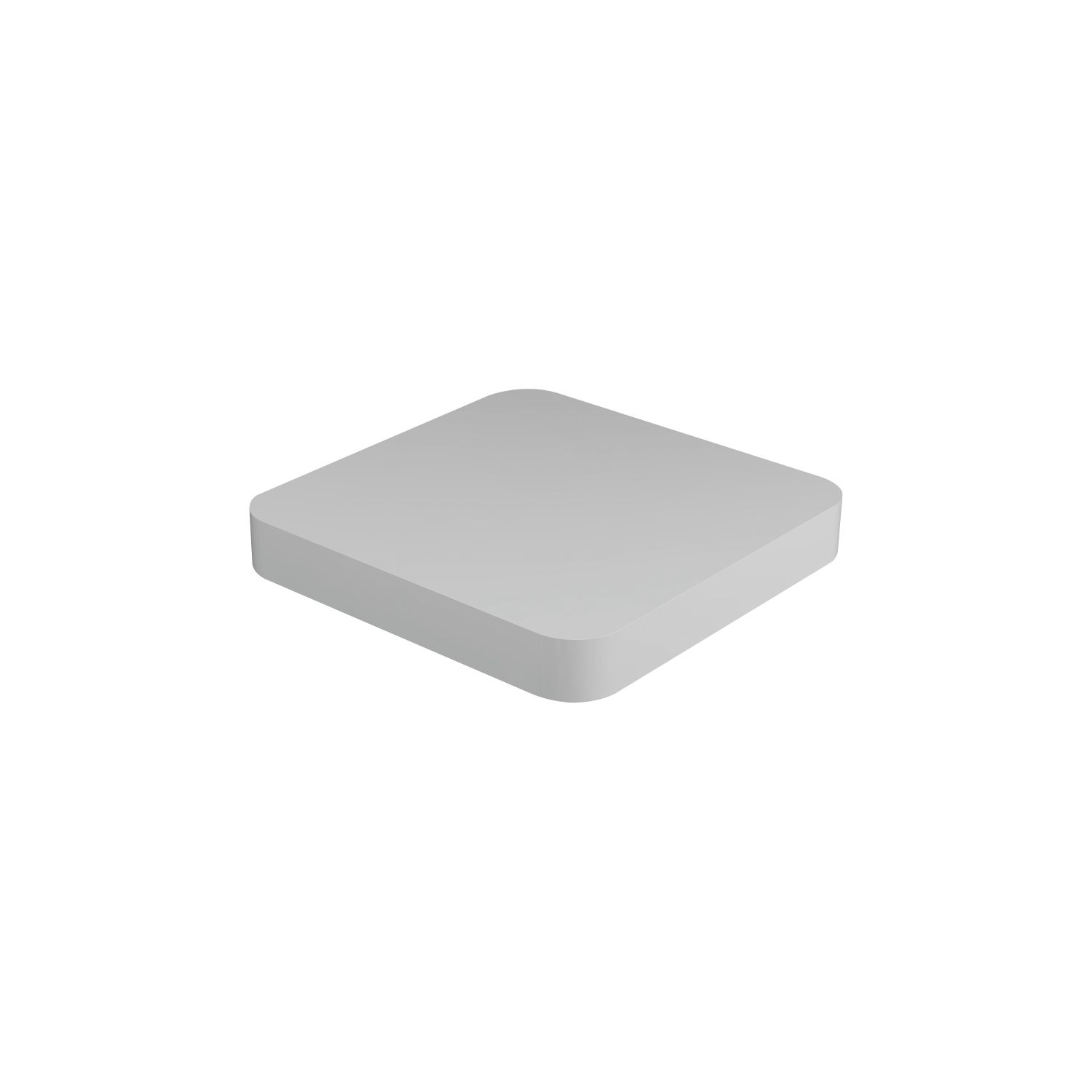 Unterlags-Montageplatte 70 x 70 x 15 mm Kunststoff (50 Stück)