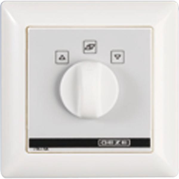 GEZE Lüftertaster/Lüfterschalter LTA-LSA für E 212 R1, 230V, Kunststoff weiß
