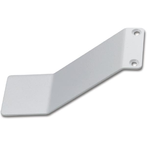 JuNie Gleitwinkel, Breite 60 mm, Länge 160 mm, Stahl weiß