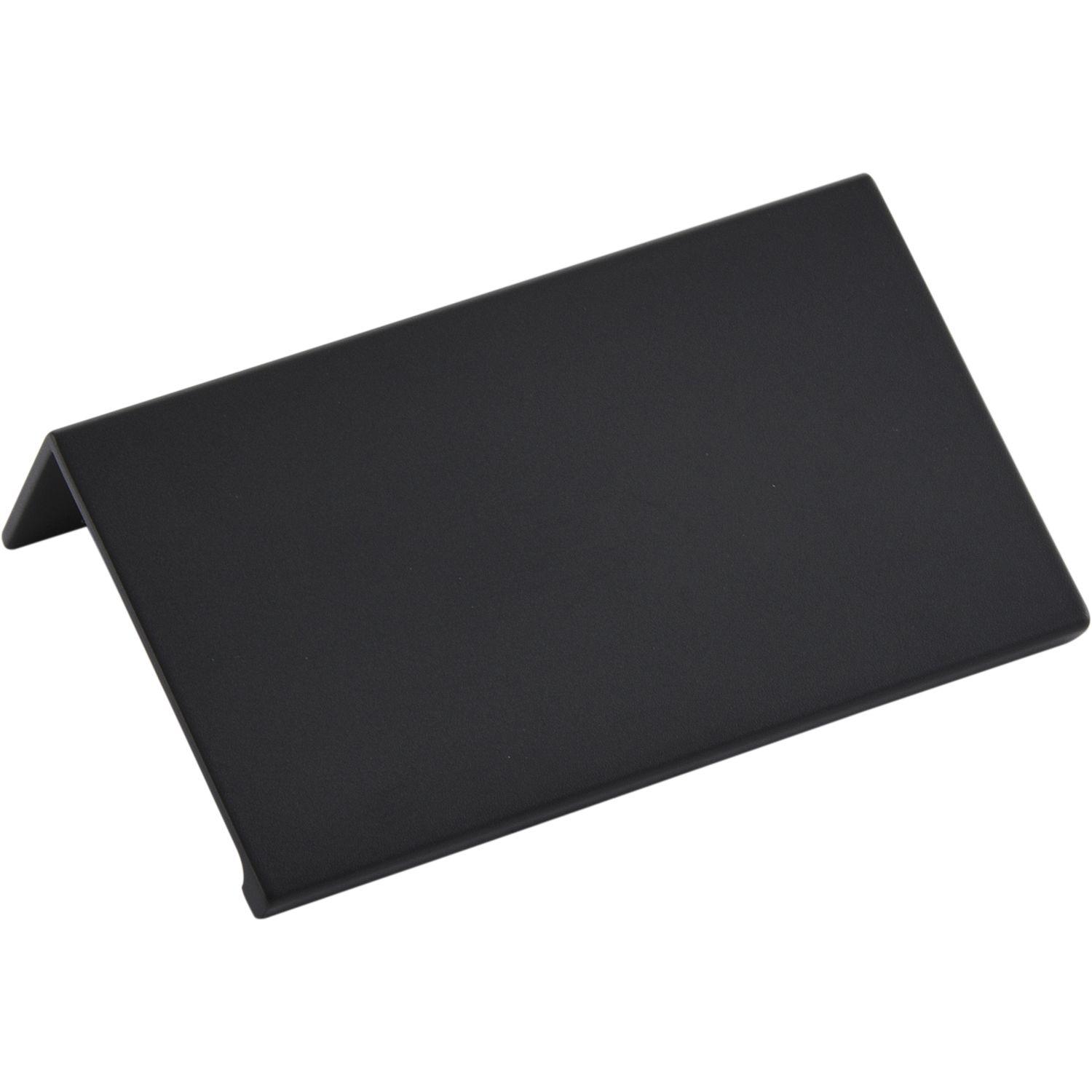 SIRO Griffleiste Crevan Lochabstand 48mm Länge 70mm Aluminium schwarz matt