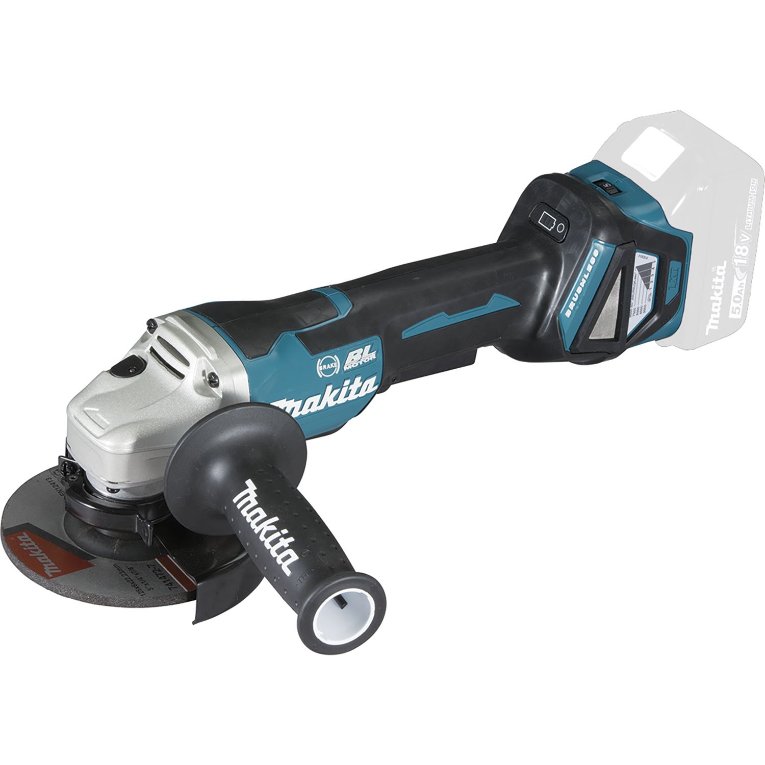 Makita Akku-Winkelschleifer DGA517Z 18 Volt
