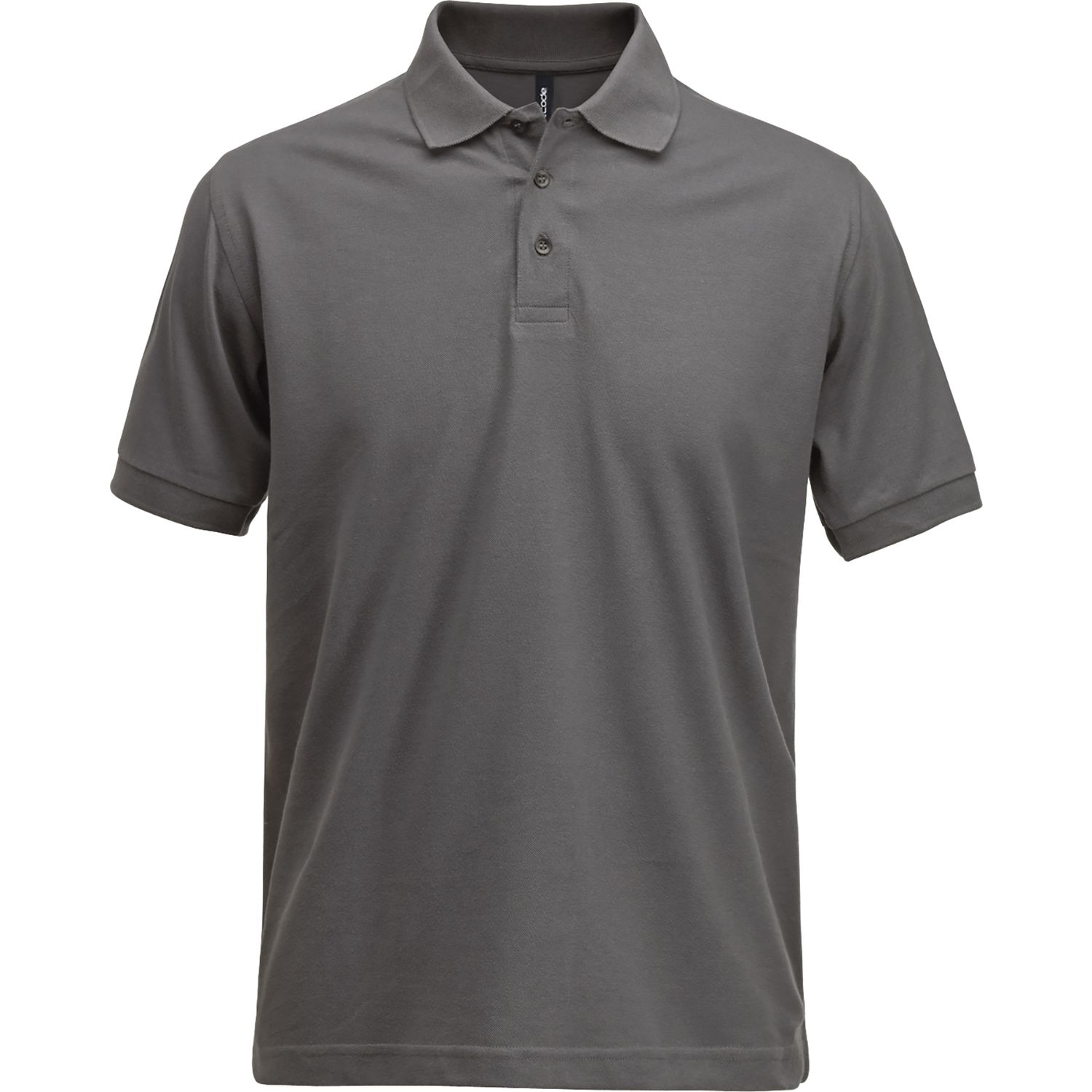 ACODE Polo-Shirt Basecamp Uni Code 1724 PIQ dunkelgrau 48/50 (M)