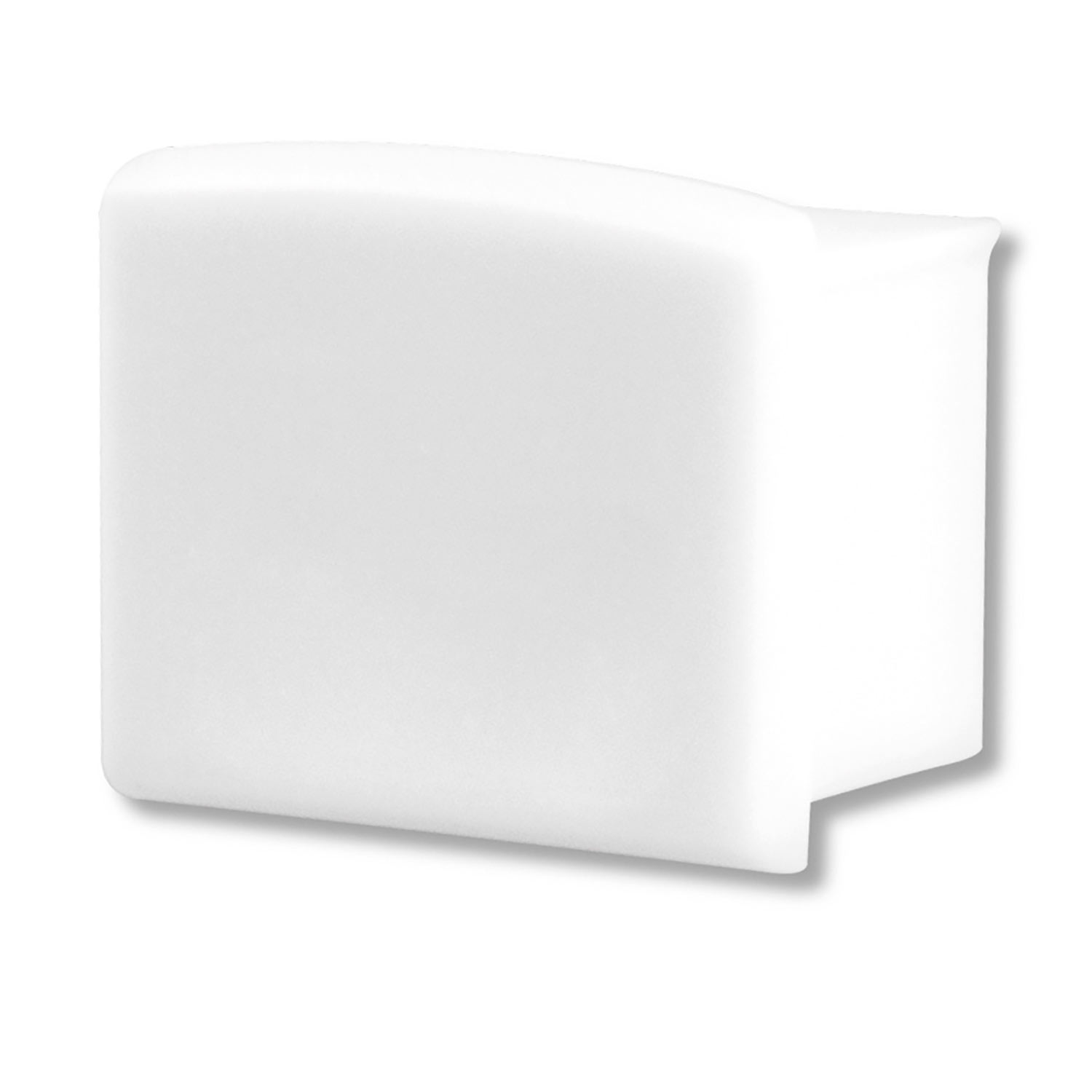 ISOLED Endkappe EC10W weiß für Profil SURF12 BORDERLESS 1 STK