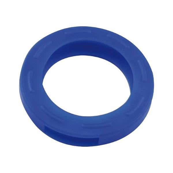 Kennring rund, für Zylinderschlüssel Ø 24 mm, Kunststoff dunkelblau