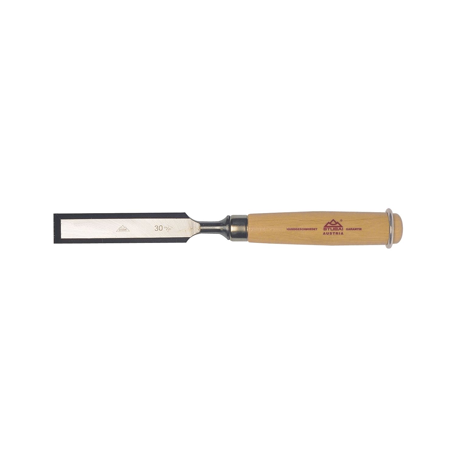 STUBAI Zimmermann-Stemmeisen mit Holzheft Breite 40mm