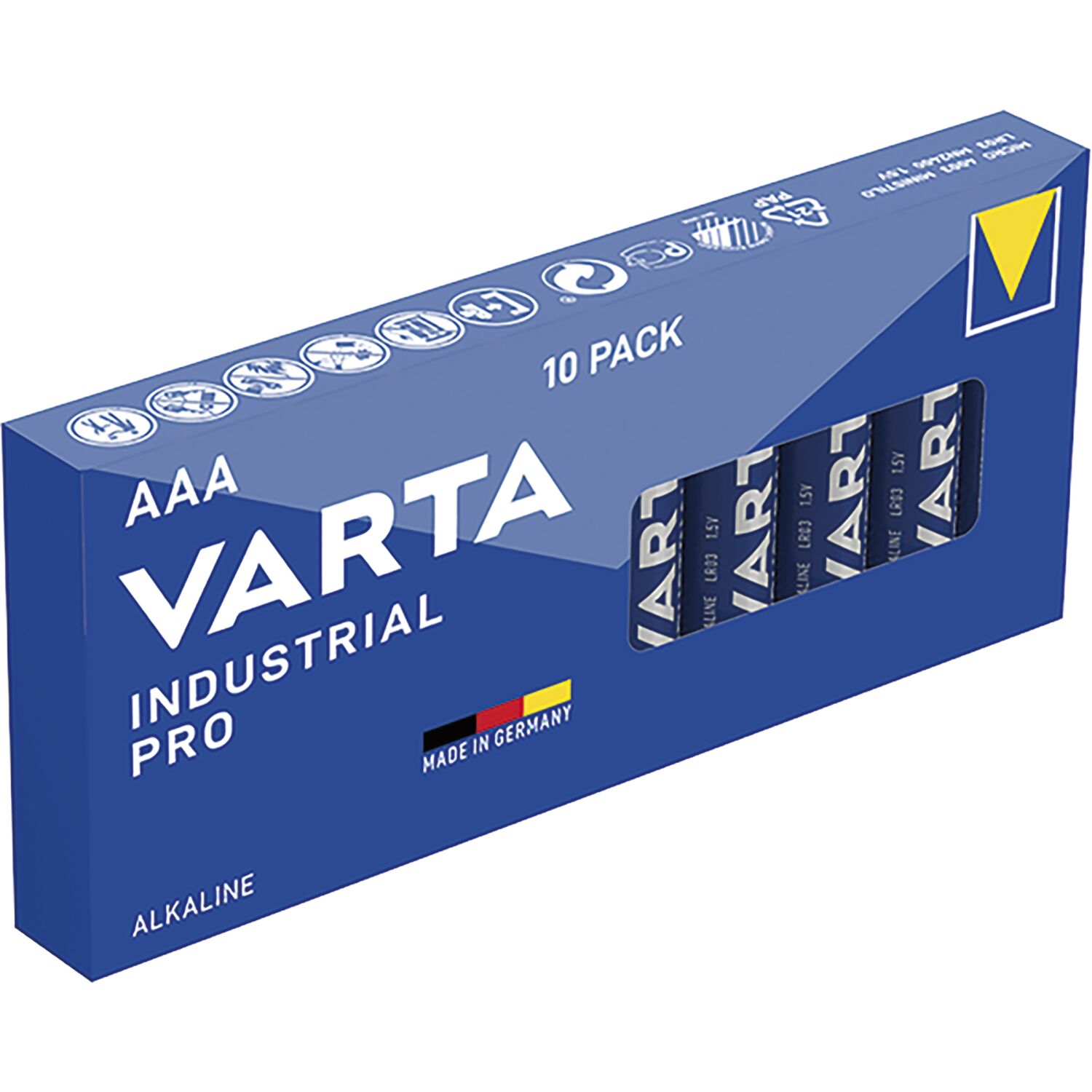 Varta Batterie Industrial LR03/AAA 1,5 Volt 10 Stück