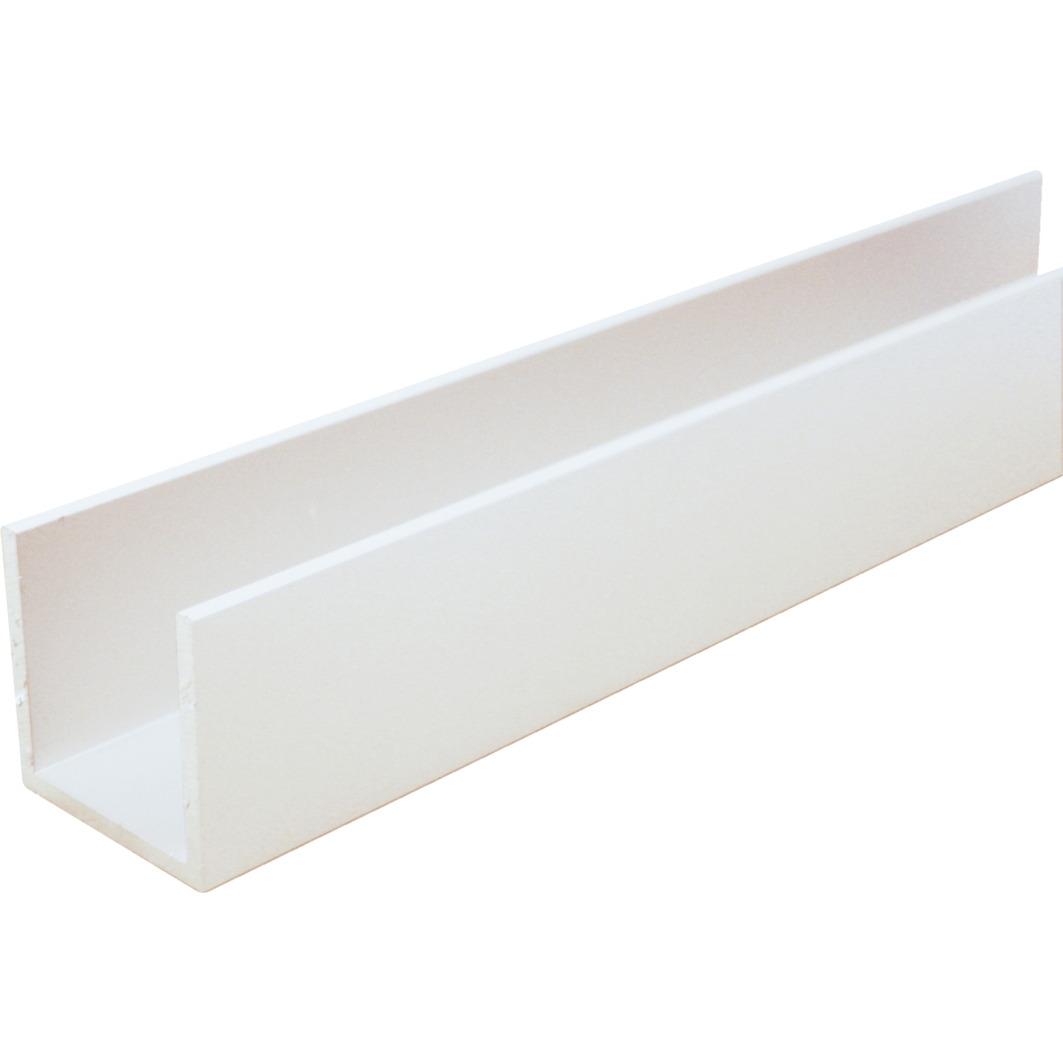ninka Aluminium U-Profil AlMgSi0,5 Weiß RAL 9010 gleichschenkelig 30/30/30/3 mm (6 m)