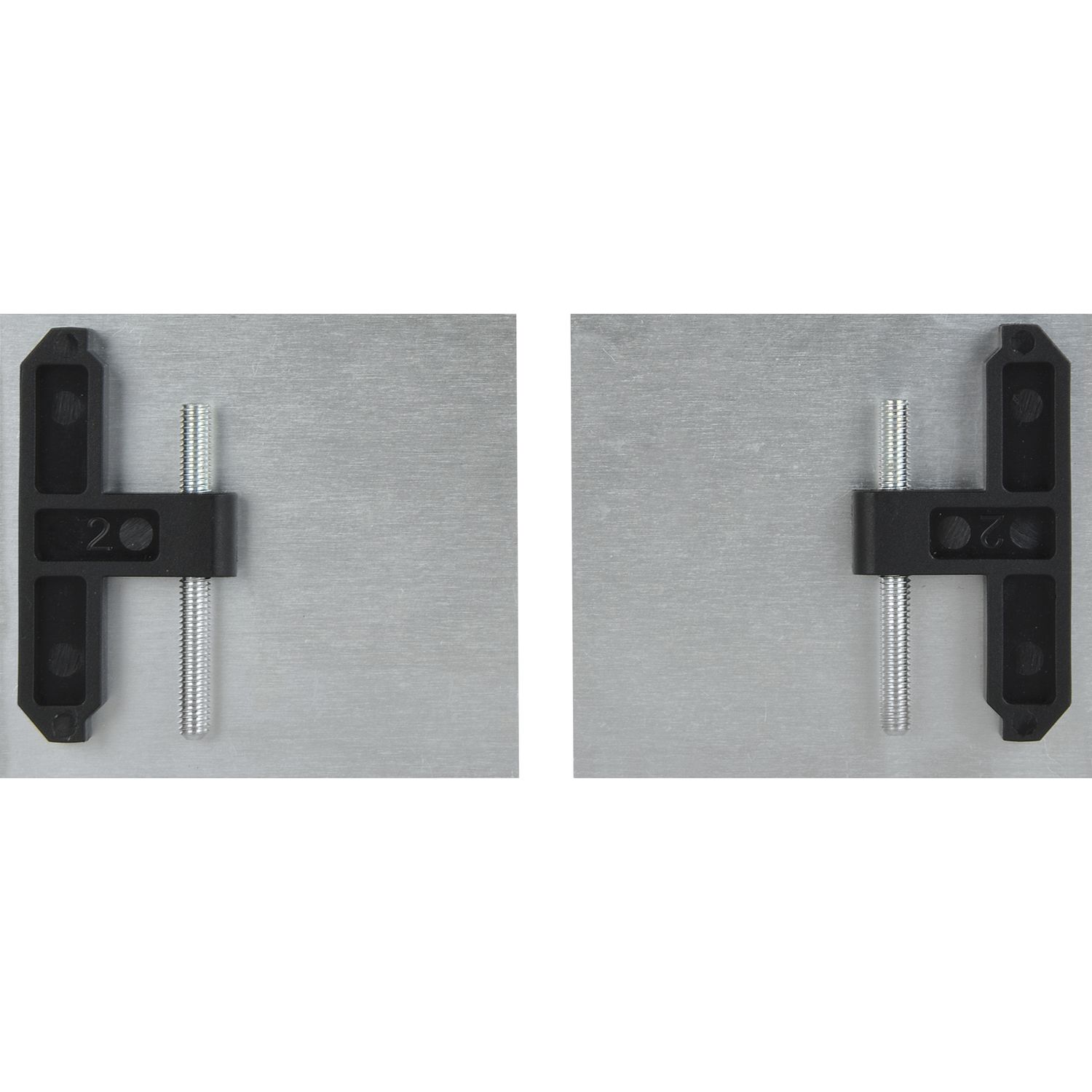 HELM GT-L Abdeckkappen-Set Aluminium silber eloxiert