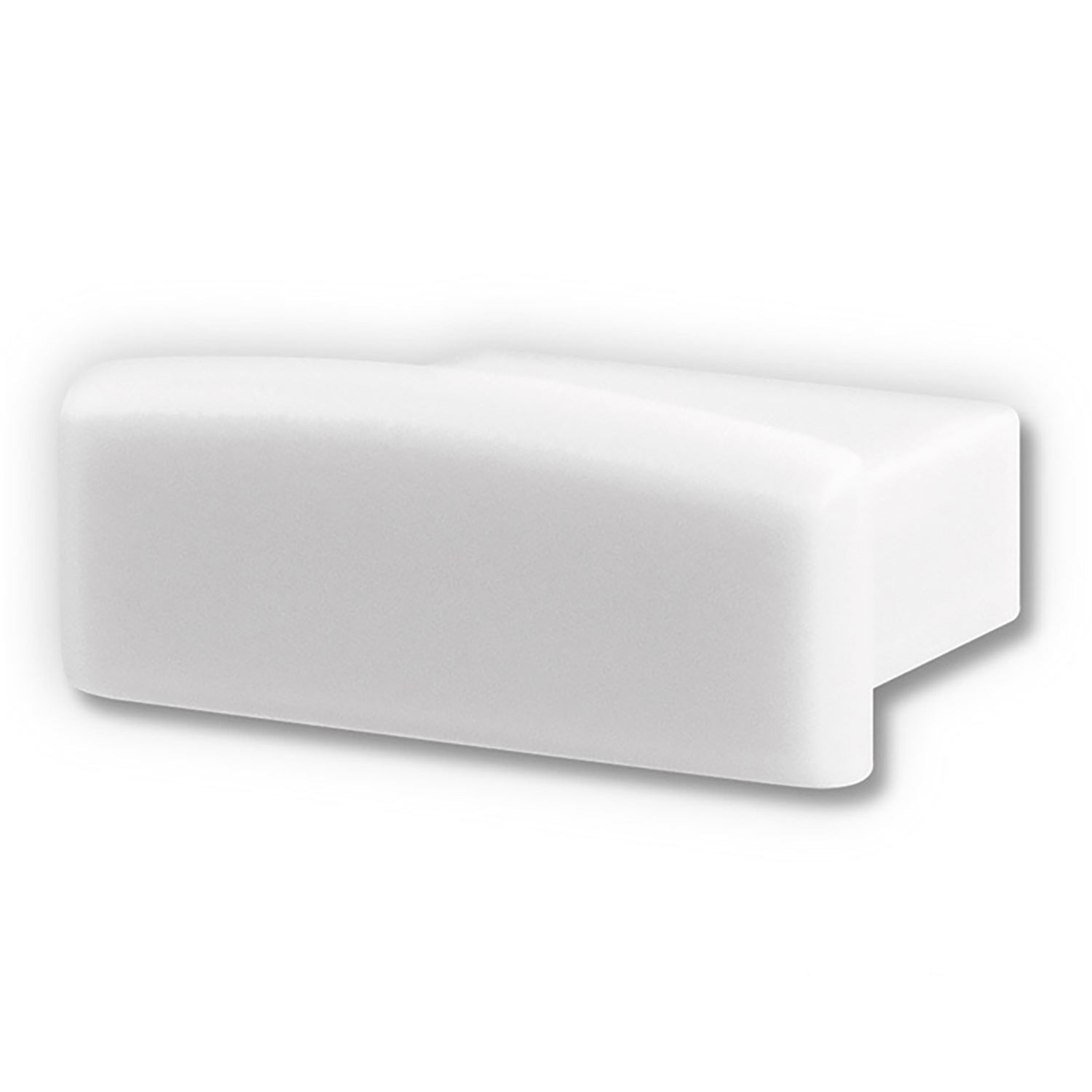 ISOLED Endkappe EC35W weiß für Profil SURF12 BORDERLESS FLAT in Verbindung mit COVER3 1 STK